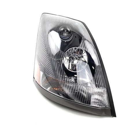Maxzone Headlight Assembly - Driver Side Right Hand, Dark Lens 373-1118RXASD2